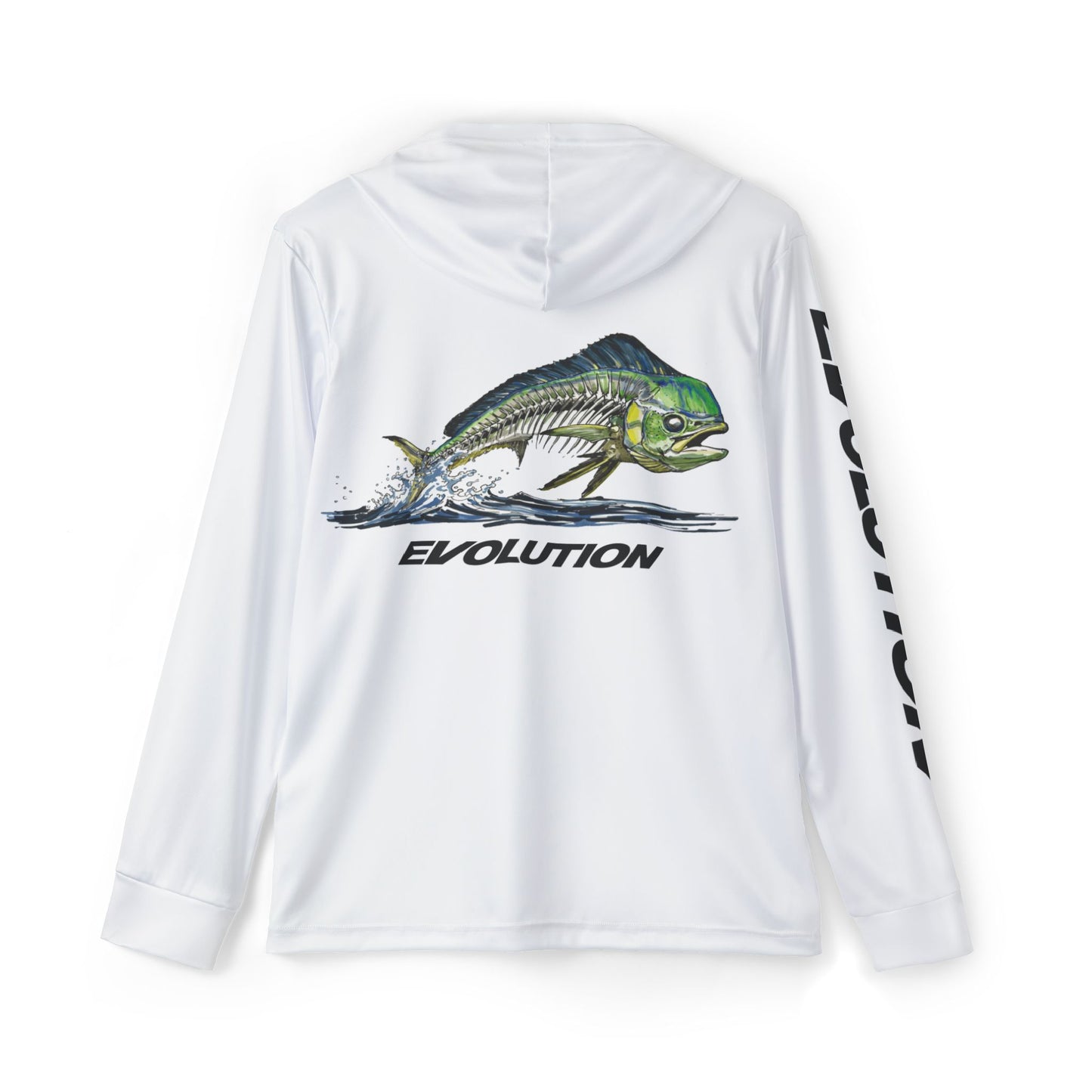Men's Fishing Hoodie Mahi Skull