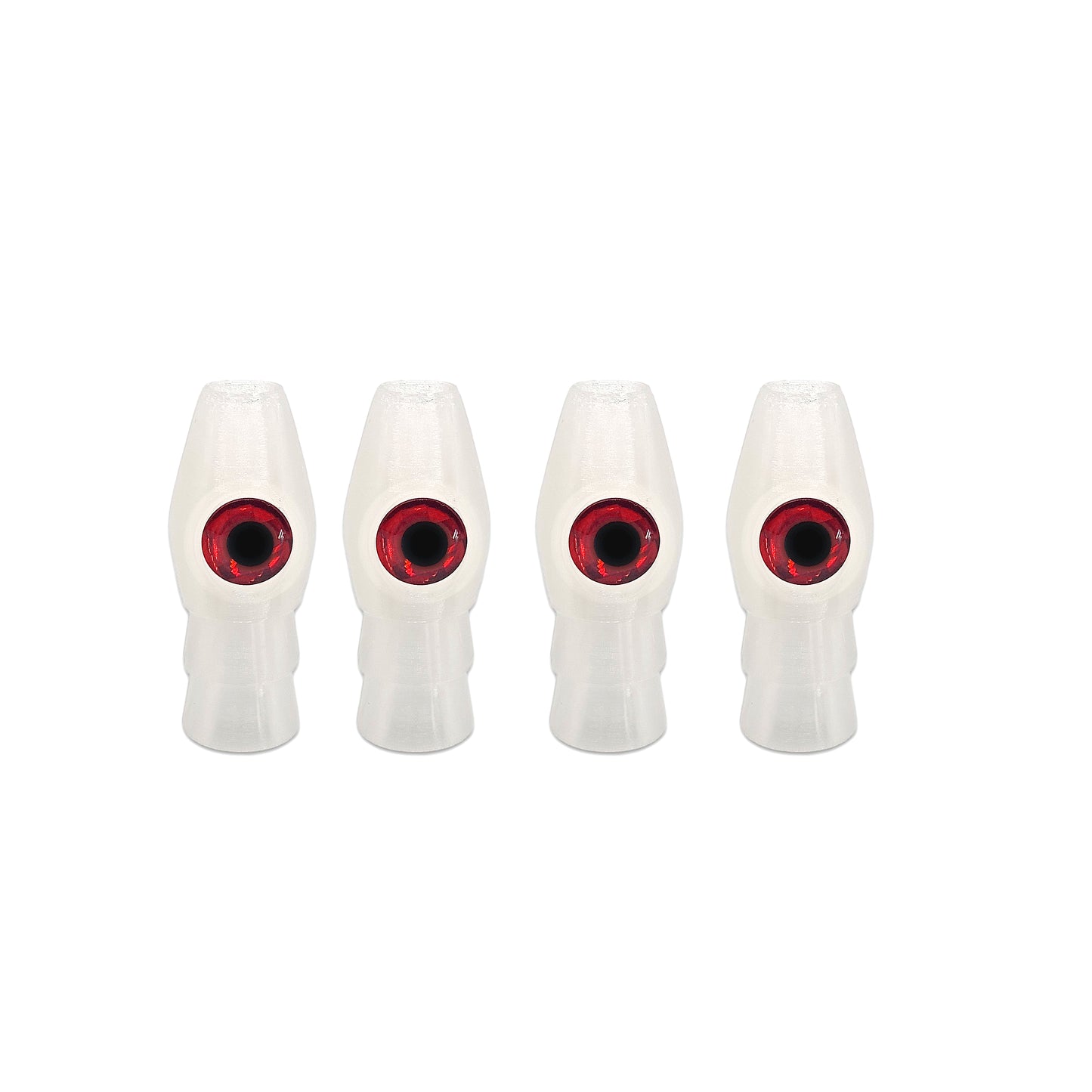 4 Pack BigEye Hard Rubber Offshore Trolling Heads - Evolution Lures