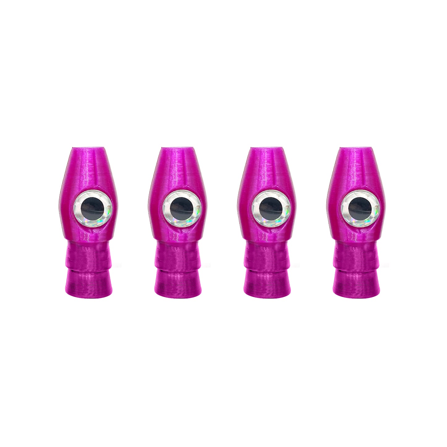 4 Pack BigEye Hard Rubber Offshore Trolling Heads - Evolution Lures