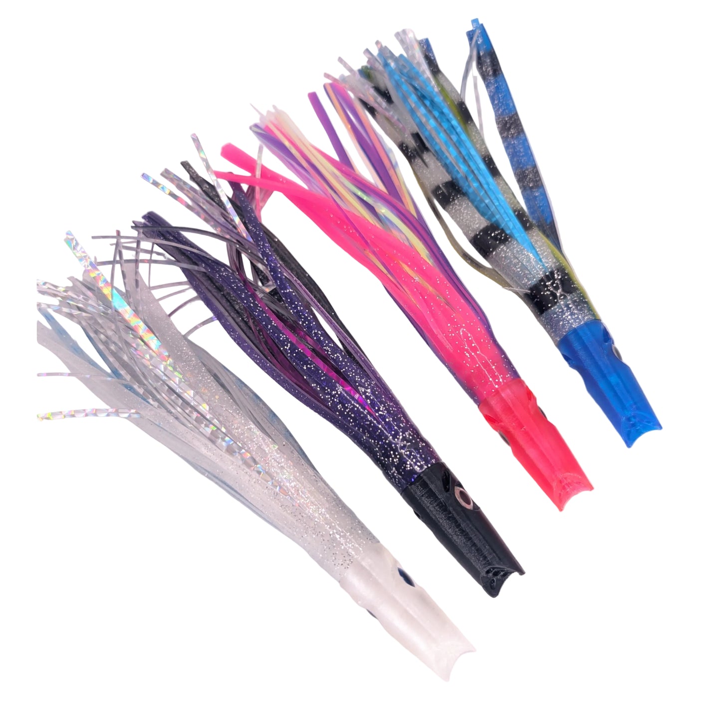 Mixed Offshore Trolling Lures Unrigged