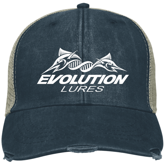 Washed out Trucker Hat - Evolution Lures