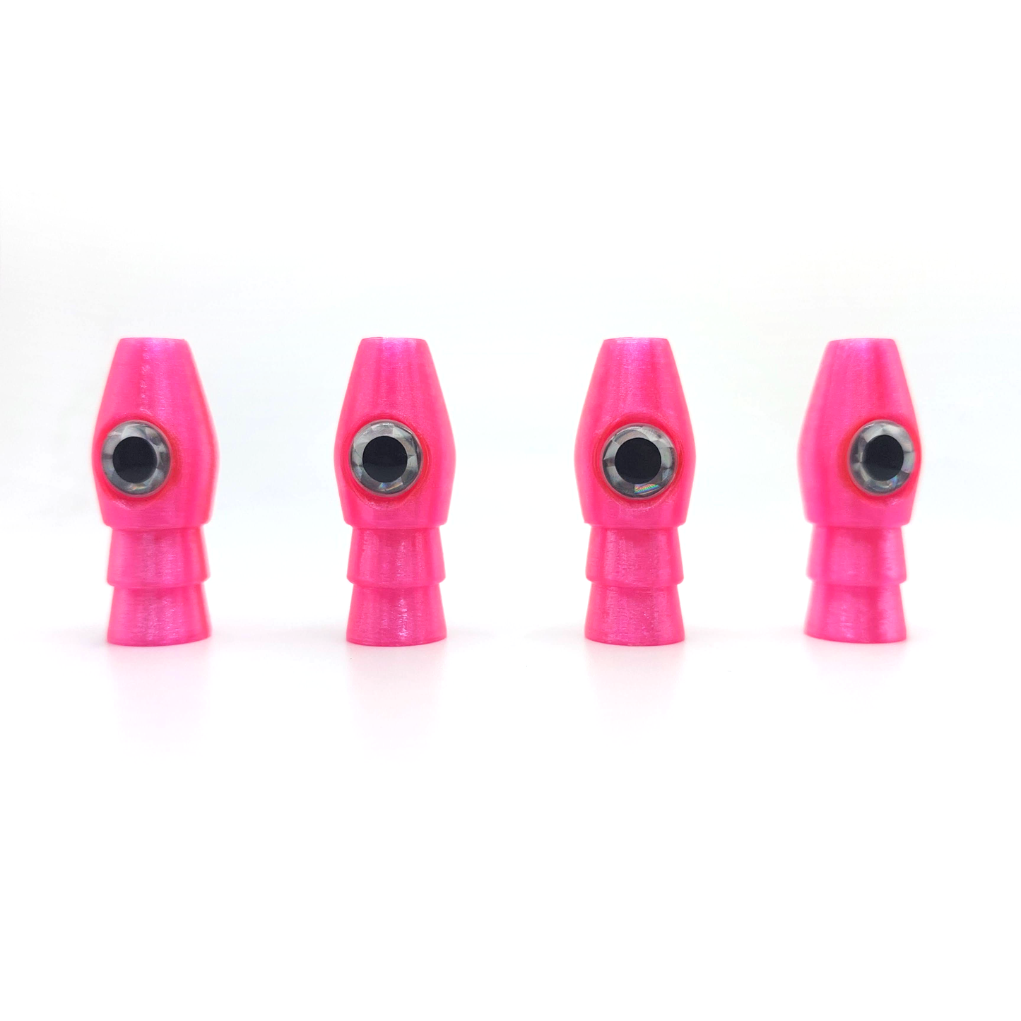 4 Pack BigEye Hard Rubber Offshore Trolling Heads - Evolution Lures