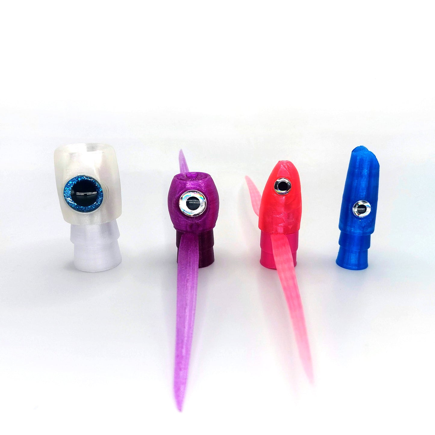 Mixed Hard Rubber Offshore Trolling Heads - Evolution Lures
