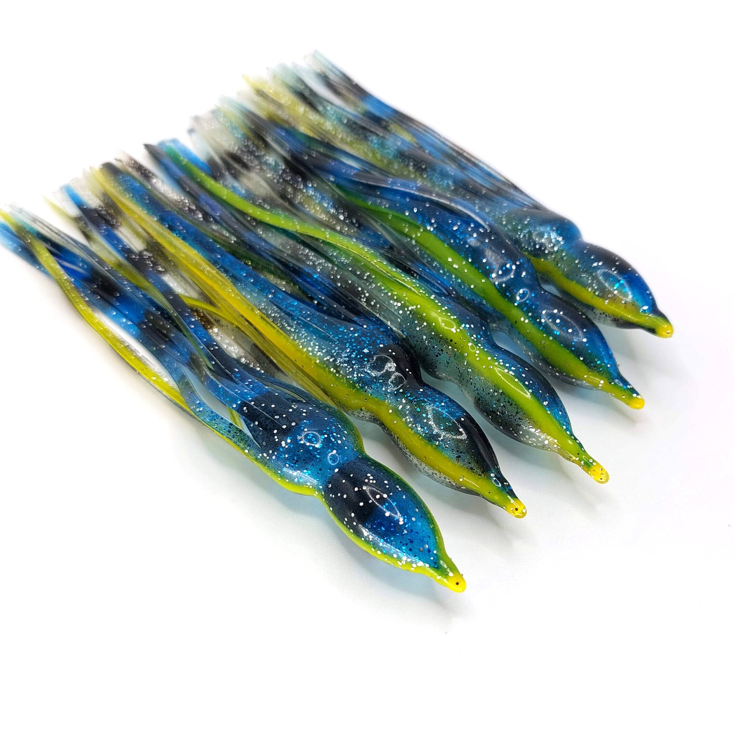 5 PC 6" Squid Skirts - Evolution Lures