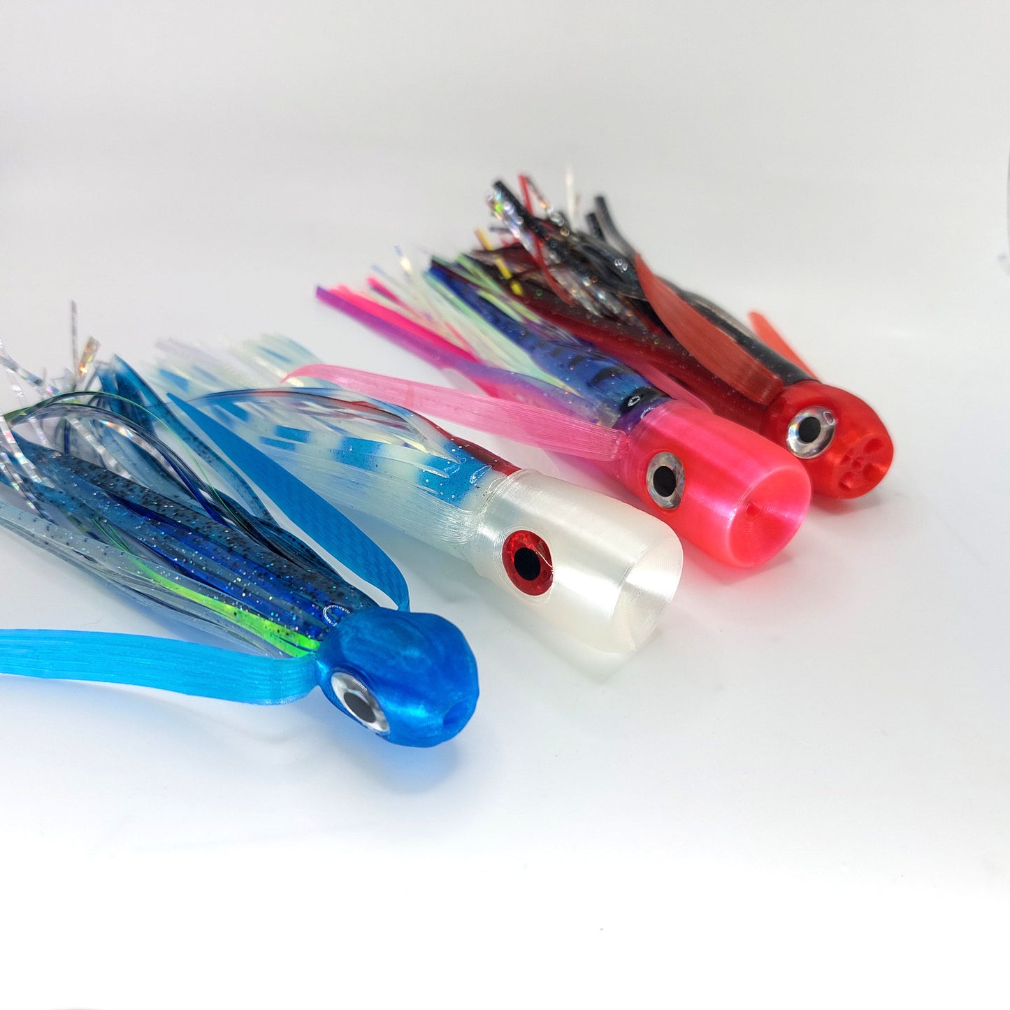 Mixed Offshore Trolling Lures Unrigged