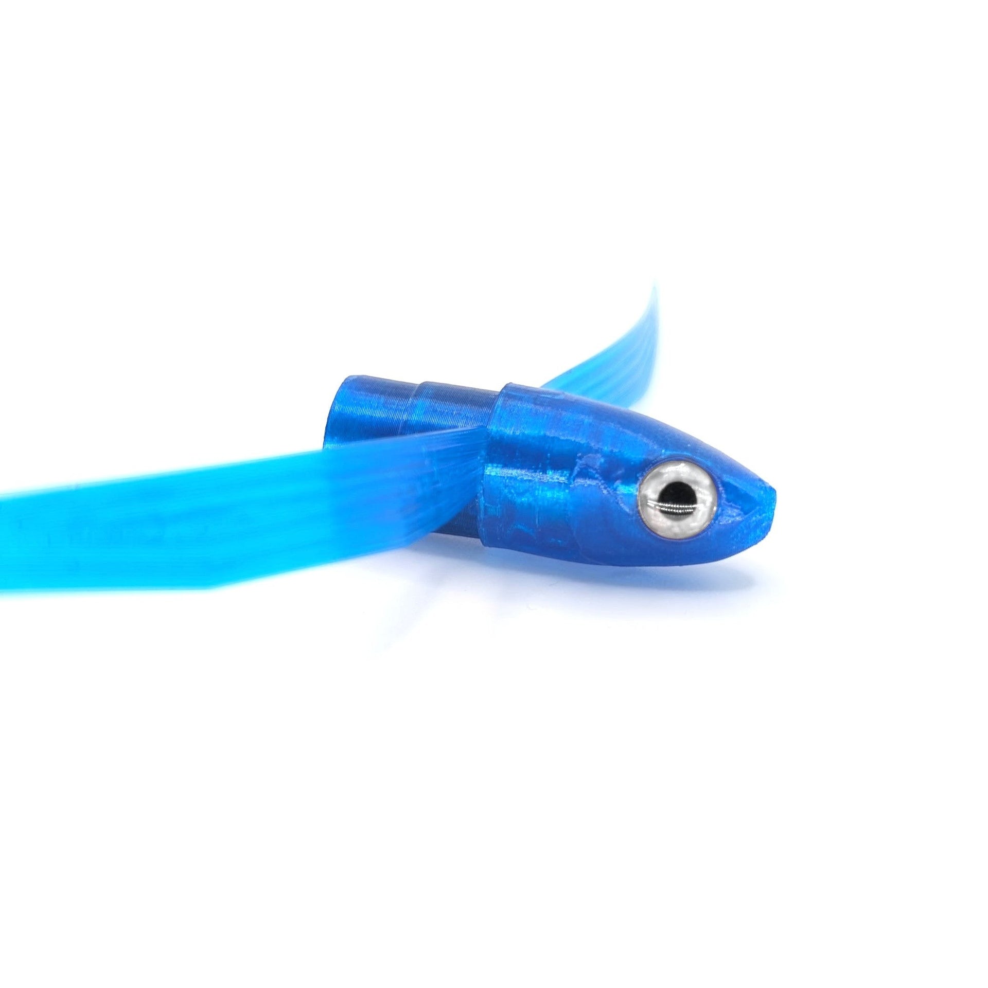 Mahi Magnet S2 Winged Heads Electric Blue Silver Eye