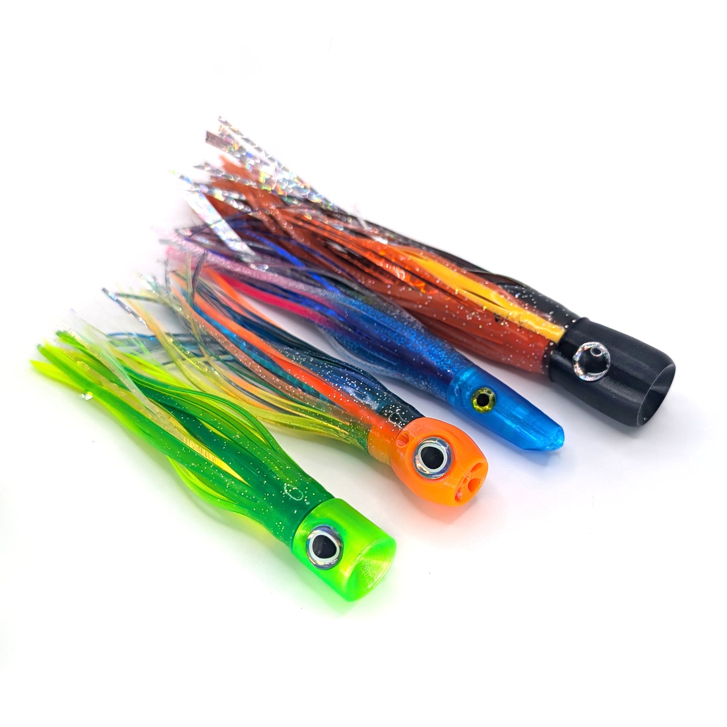 Mixed Offshore Trolling Lures Unrigged