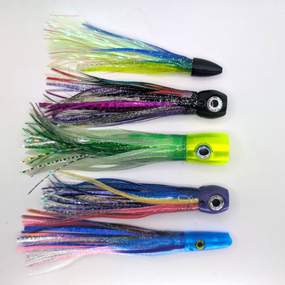 Mixed Offshore Trolling Lures Unrigged