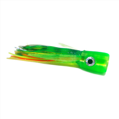 Ruckus 5.5" Chugger Squid Skirt and Mylar Trolling Lure - Evolution Lures