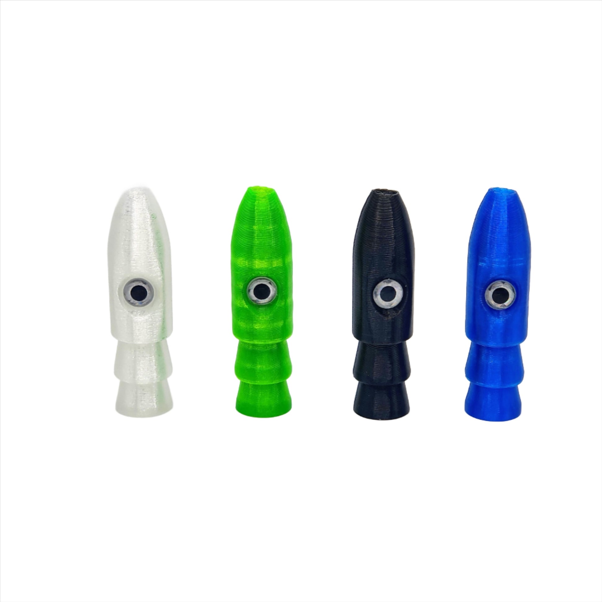3d print fishing trolling lure heads KingKiller 2.3" Bullet Dredge Heads – Evolution Lures