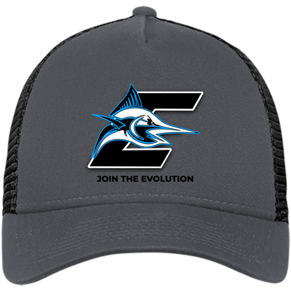 Trucker Hat With E Logo - Evolution Lures