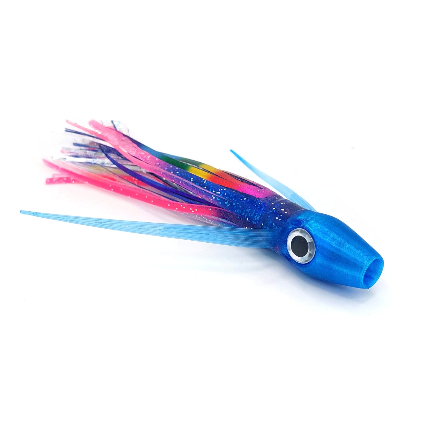 Bulk Wholesale Blue Cyan Trolling Lure Skirt Blue and Pink with