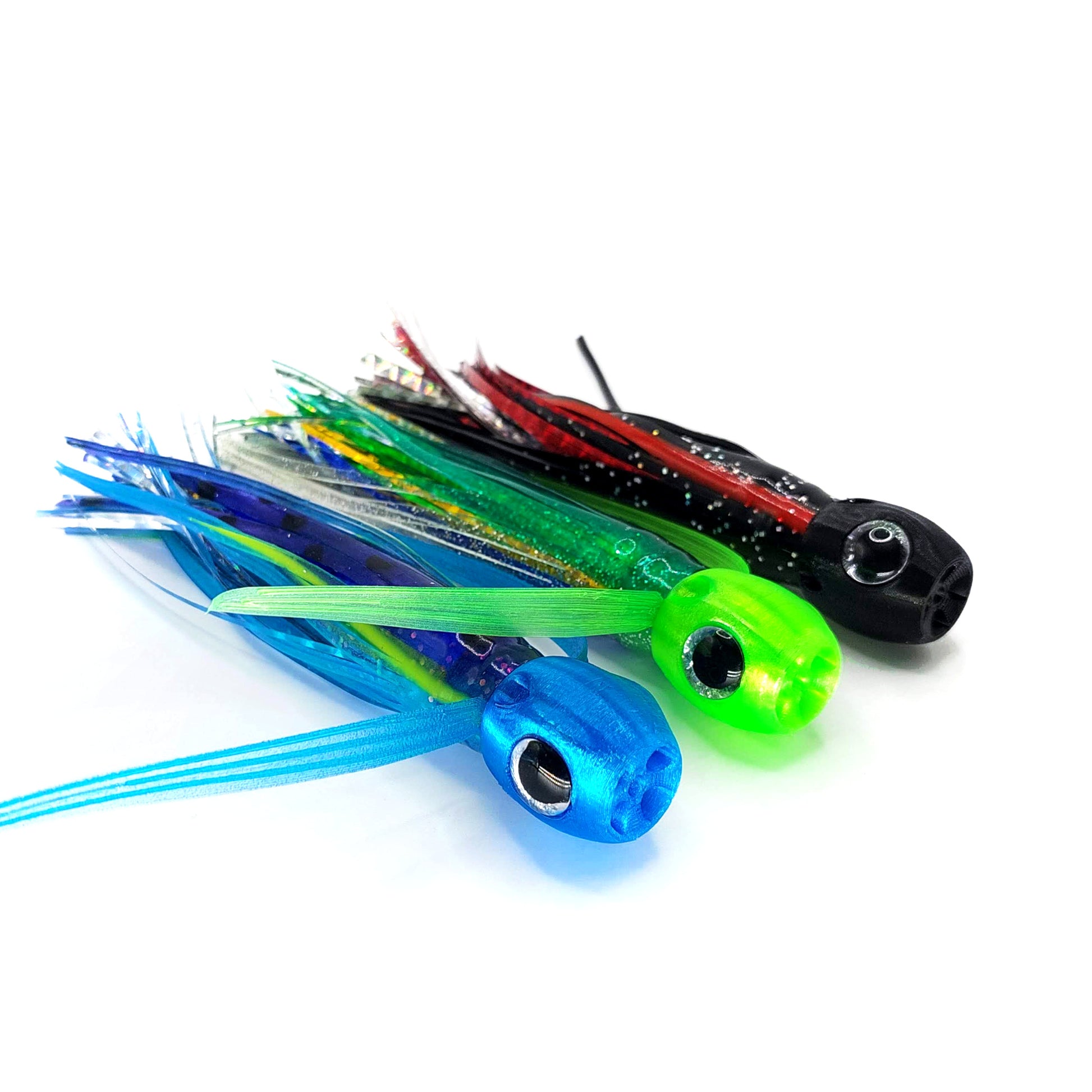 Cyclops GoggleEye 6" Saltwater Offshore Trolling Lures 3 Pack - Evolution Lures