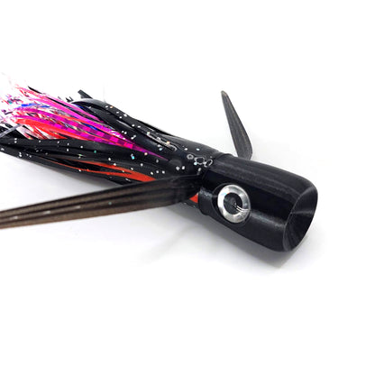 Ruckus 5.5" Chugger Squid Skirt and Mylar Trolling Lure - Evolution Lures