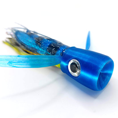 Ruckus 5.5" Chugger Squid Skirt and Mylar Trolling Lure - Evolution Lures