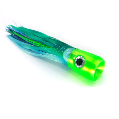 Ruckus 5.5" Chugger Squid Skirt and Mylar Trolling Lure - Evolution Lures