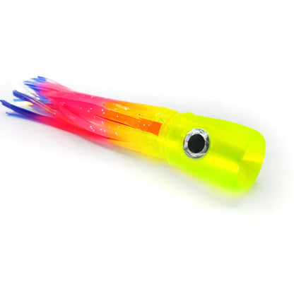 Ruckus 5.5" Chugger Squid Skirt and Mylar Trolling Lure - Evolution Lures