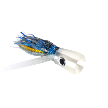 Ruckus 5.5" Chugger Squid Skirt and Mylar Trolling Lure - Evolution Lures