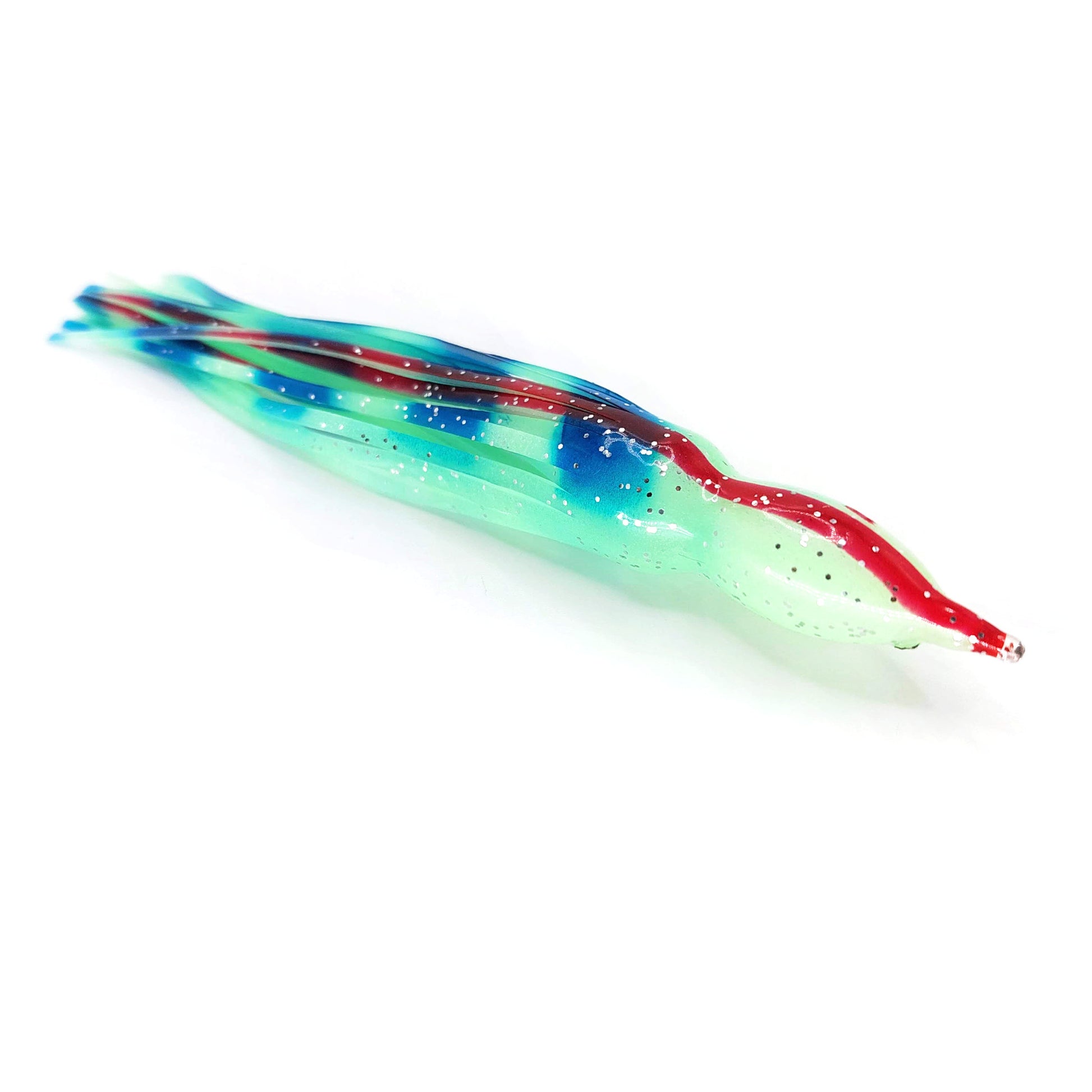 6PCS Fishing Lures Rubber Squid Lures Skirts Octopus Tuna